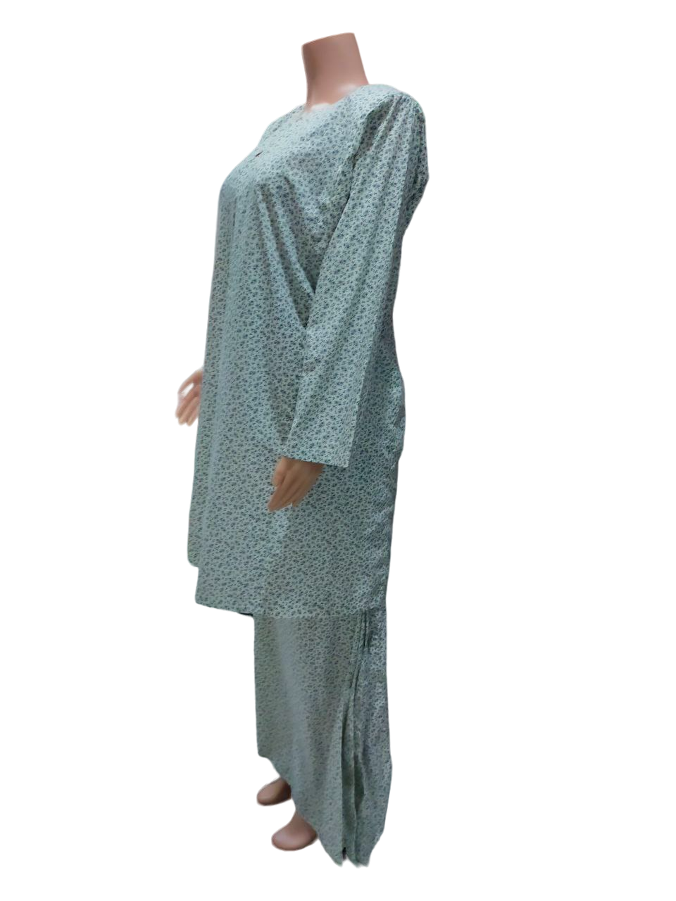 Baju Kurung Pesak Traditional Johor Biru