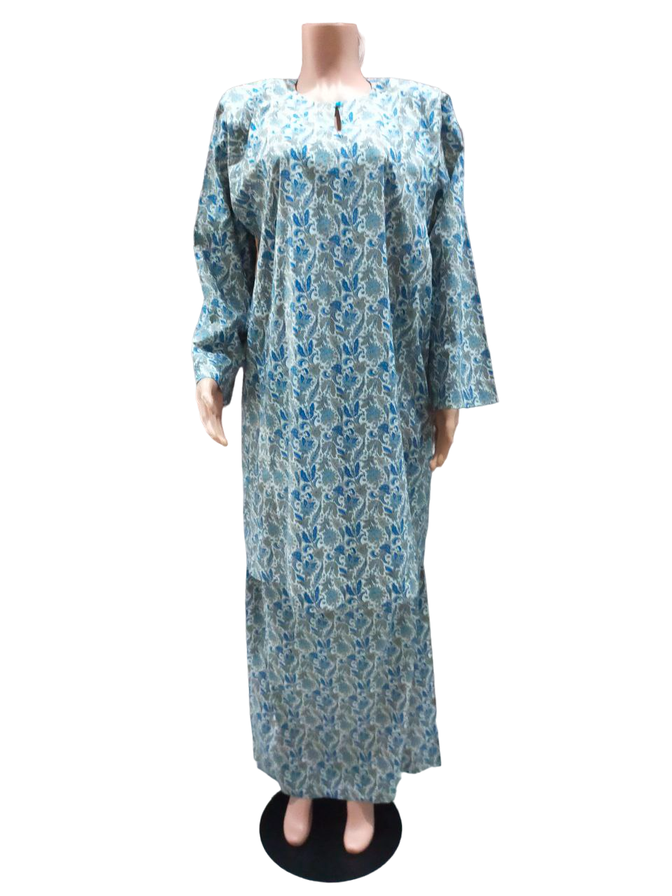 Baju Kurung Pesak Traditional Johor Blue Biru